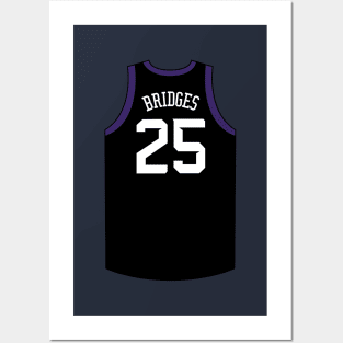 Mikal Bridges Phoenix Jersey Qiangy Posters and Art